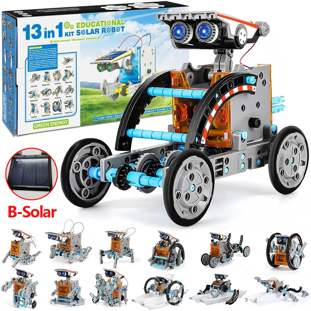 Eğitici STEM Güneş Enerjili Kendin Yap Robot Kitleri