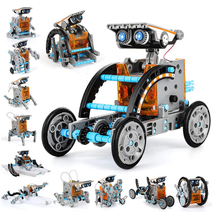 Eğitici STEM Güneş Enerjili Kendin Yap Robot Kitleri